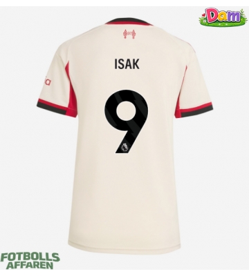 Liverpool Alexander Isak #9 Bortatröja Kvinnor 2025-26 Kortärmad